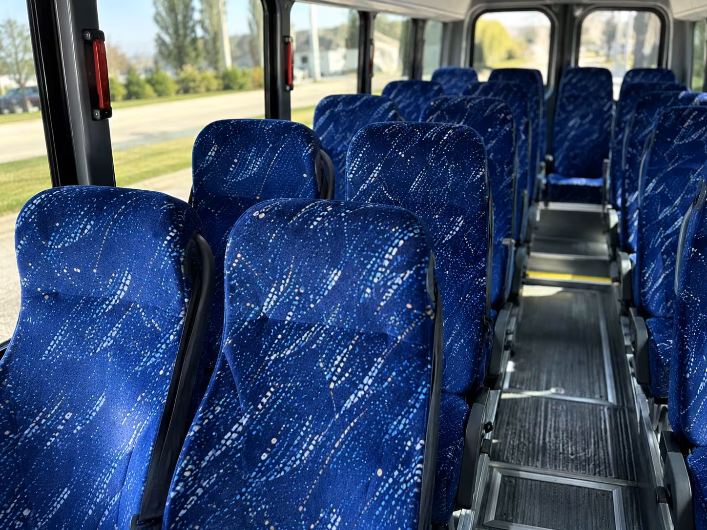 20 passenger minibus inside