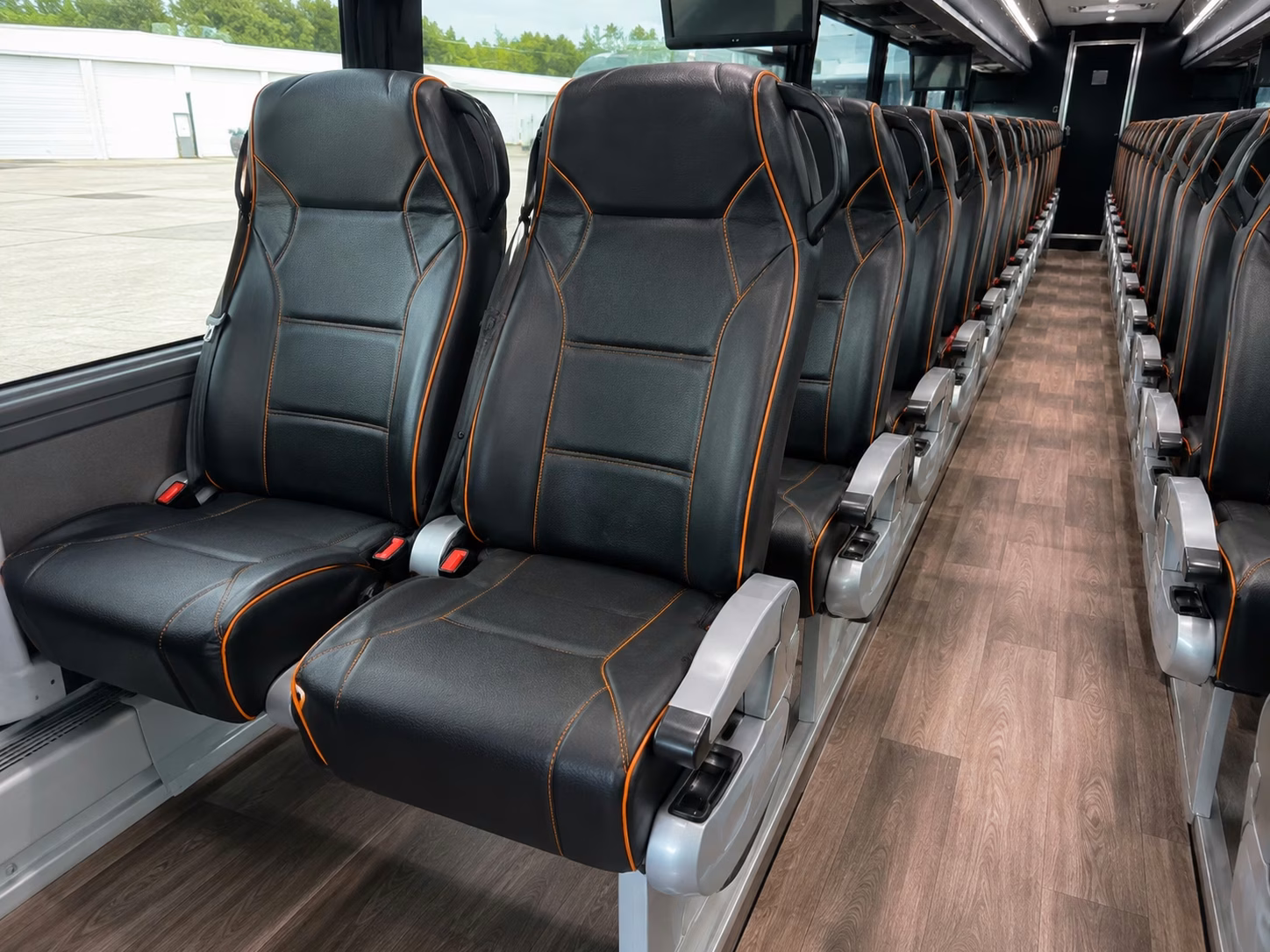 edison charter bus interior