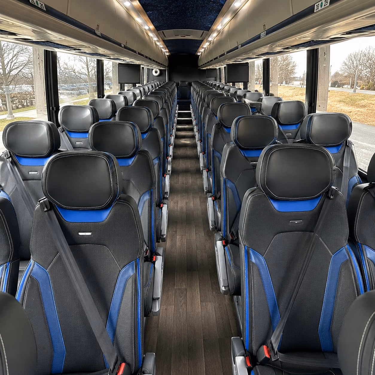 edison charter bus rentals for northeast corridor group trips