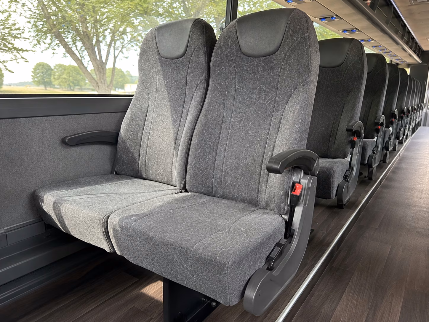 edison charter buses for princeton university field trips