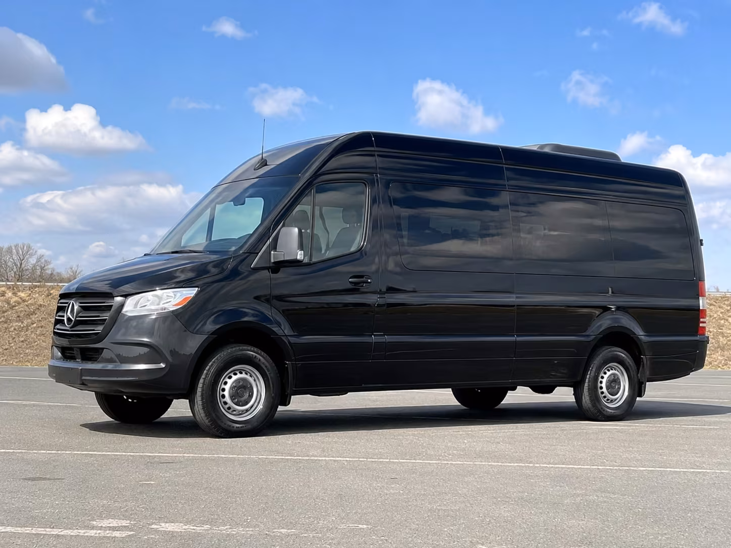 edison sprinter van rental with driver