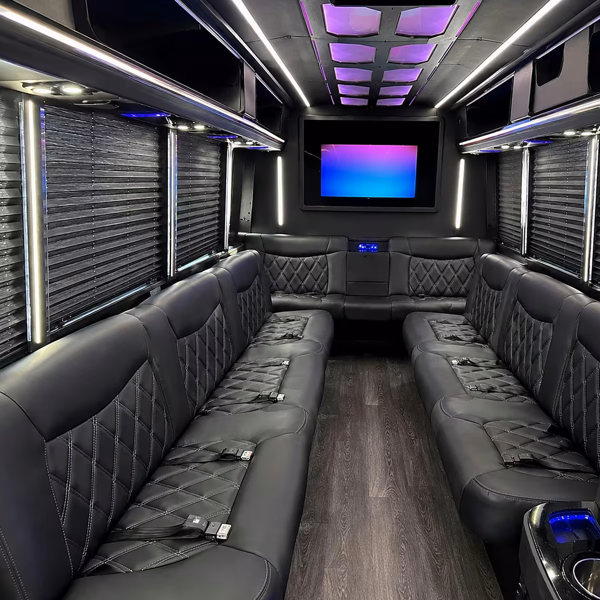 party bus interior