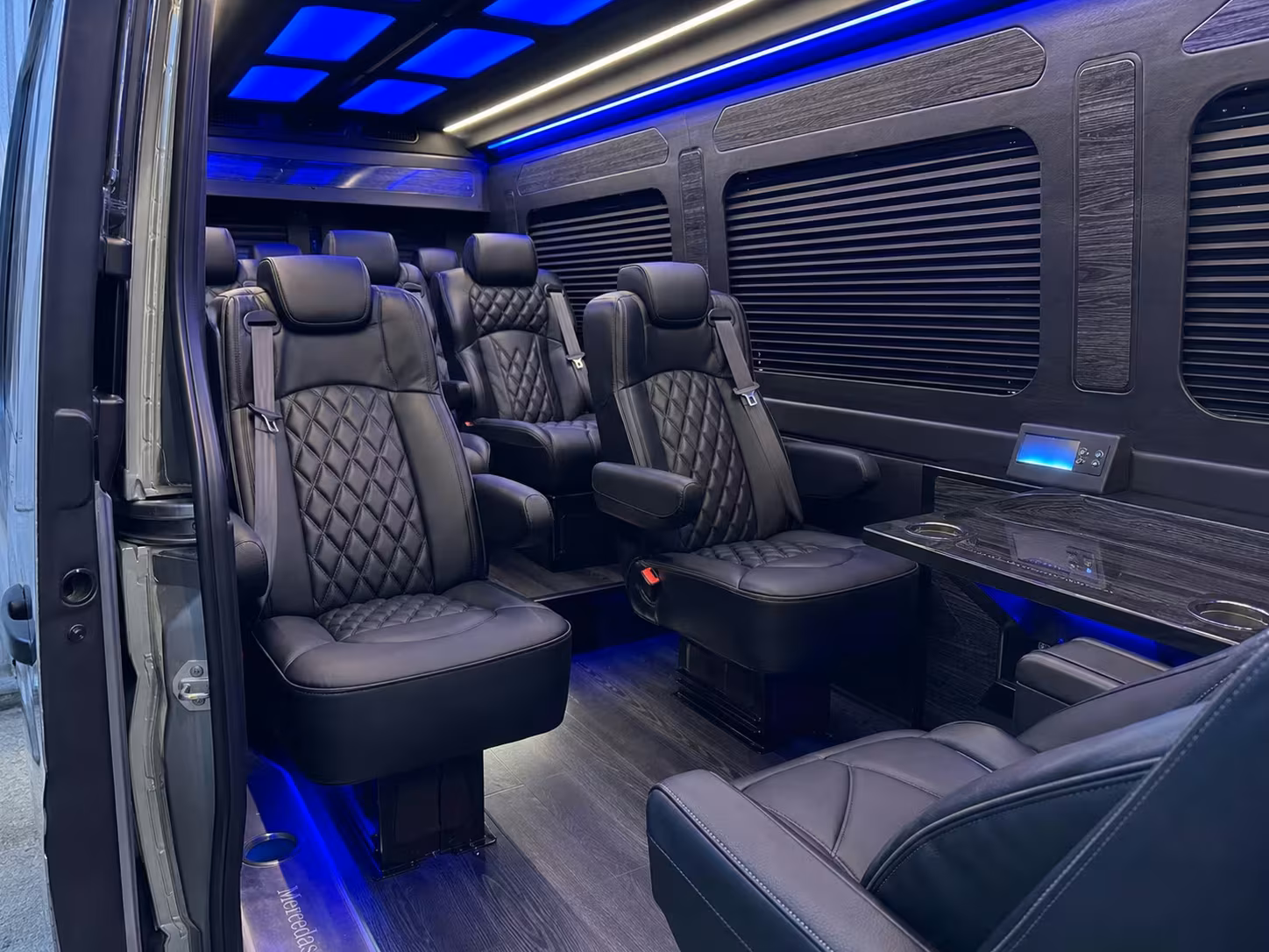 sprinter van transportation for groups and events across edison